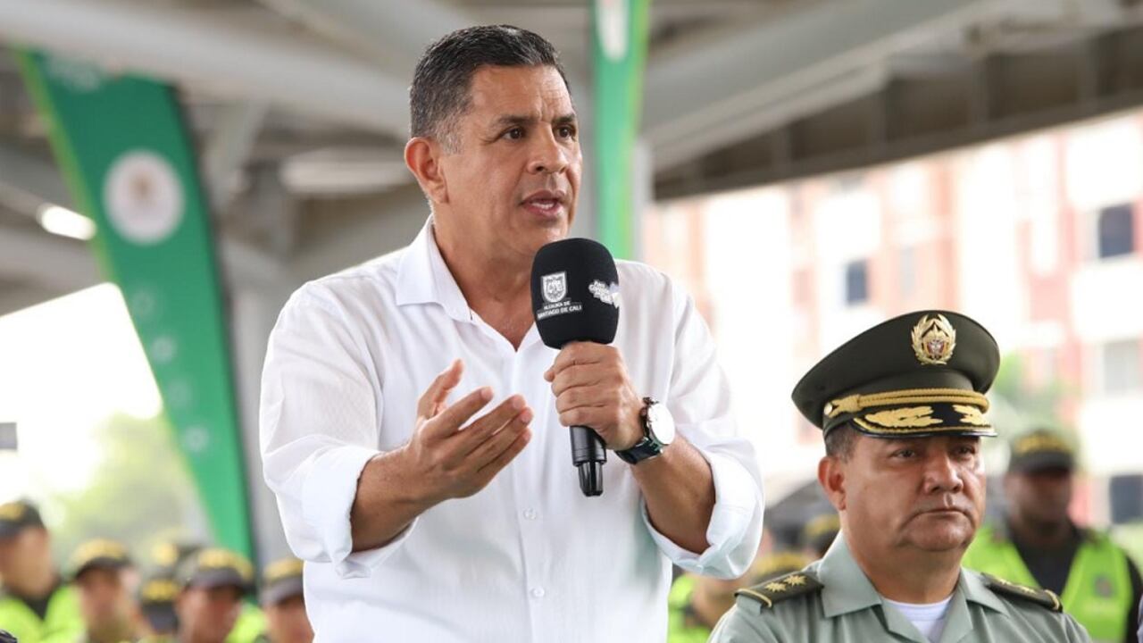 El alcalde de Cali, Jorge Iván Ospina.