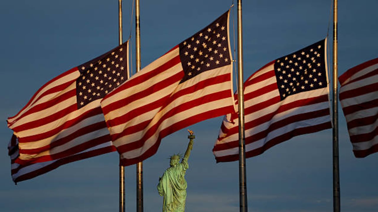 El monumento fue donado por Francia en 1884.