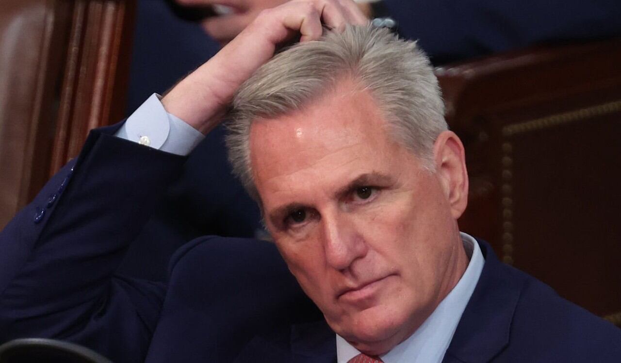 El presidente de la Cámara de Representantes, Kevin McCarthy