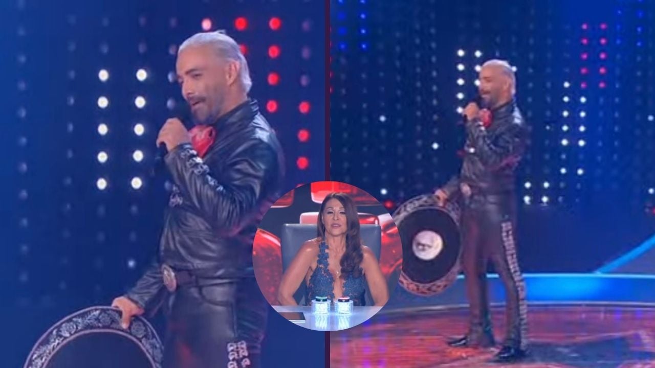 Amparo Grisales le cayó de frente a imitador de Alejandro Fernández: “Entre más canas, más ganas”