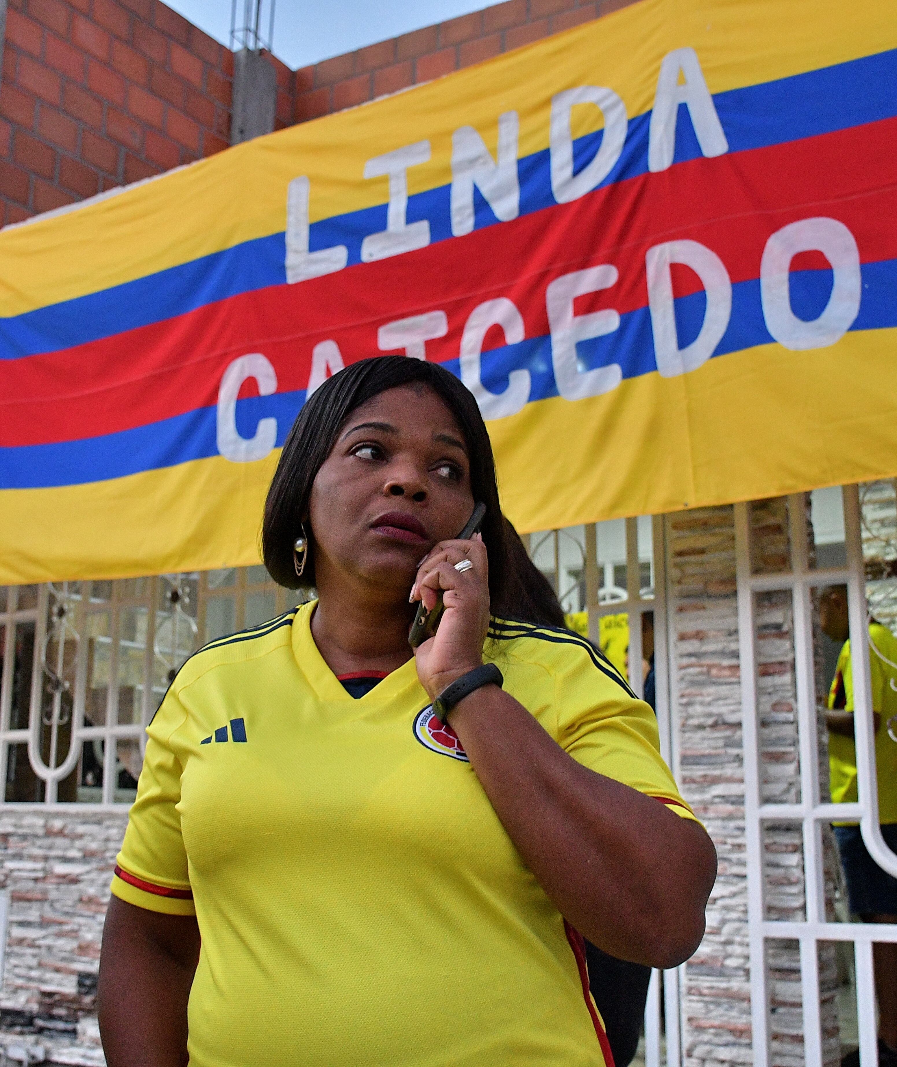 Las reacciones de la familia de Linda Caicedo luego del encuentro Colombia vs Marruecos. El país Acompaño a sus padres Herlinda y don Mauro Caicedo a vivir este partido de su hija en el mundial Femenino de futbol.