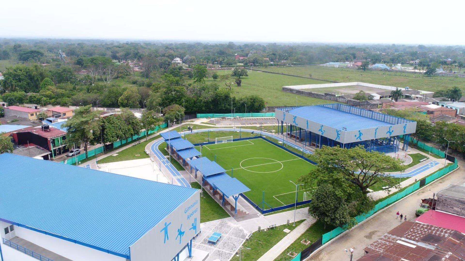 El Complejo Deportivo de La Reliquia fue por años un foco de inseguridad y drogadicción. Hoy en día, es una obra que beneficia a los habitantes de la comuna 10 y al deporte villavicense.