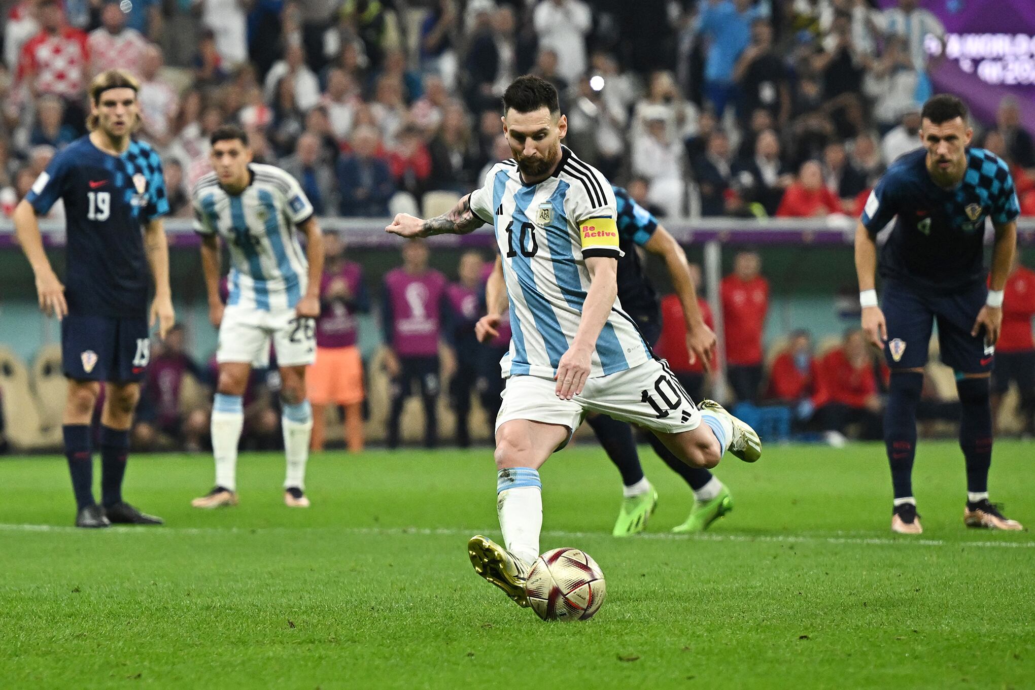 En imágenes : Argentina Croacia en Qatar 2022