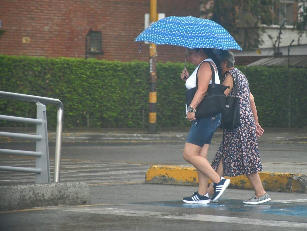 Este es el panorama en la calle 5, en el sur de la ciudad.