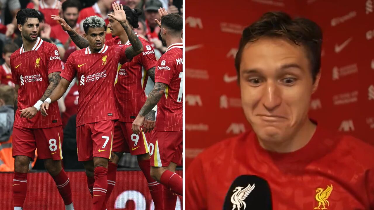 Luis Díaz marcó doblete frente a Bournemouth, en lo que también fue el debut de Federico Chiesa