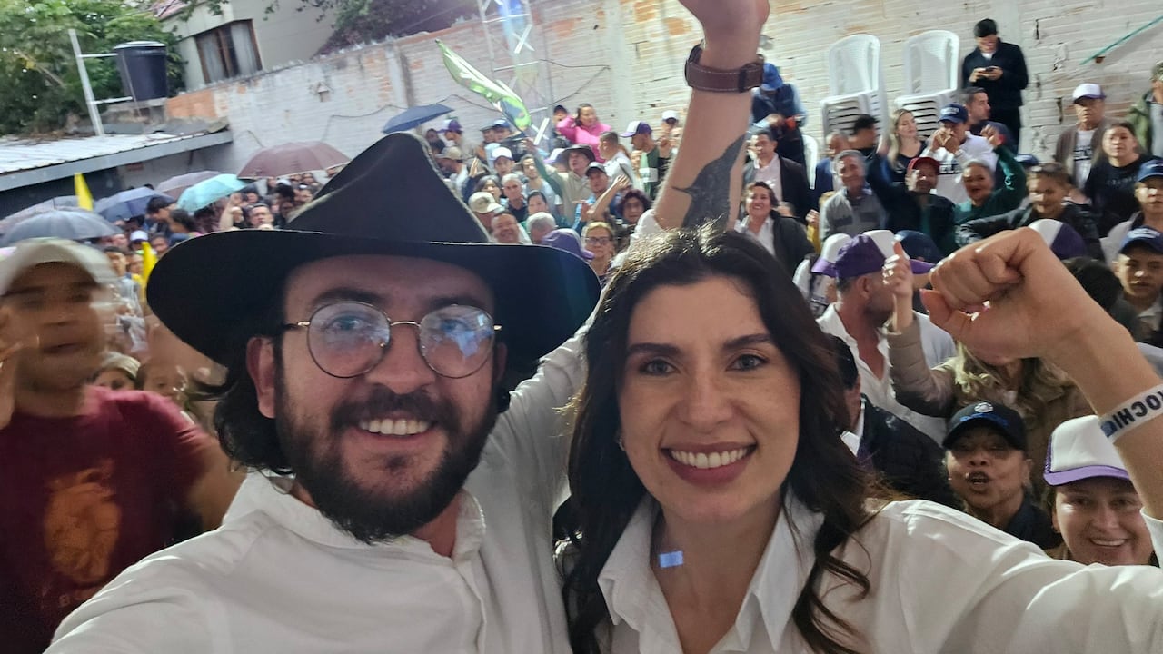 El exalcalde de Duitama, José Luis Bohórquez, y su exesposa y hoy alcaldesa, Rochi Bernal.