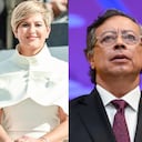Ángela Benedetti, Verónica Alcocer y Gustavo Petro.