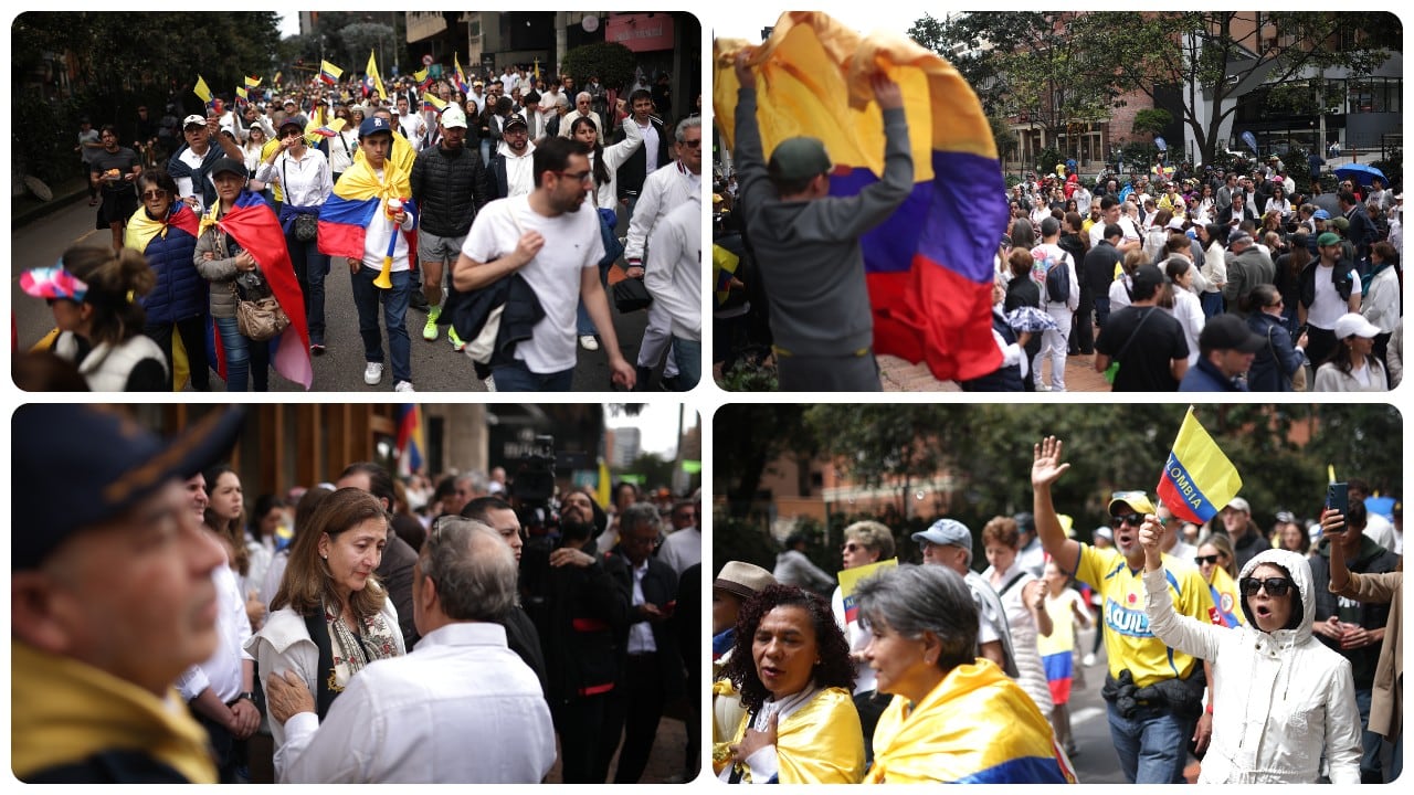 Movilizaciones y manifestaciones Bogotá.