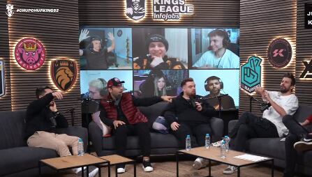 La 'Kings League' cuenta con la participación de exfutbolistas y 'streamers'