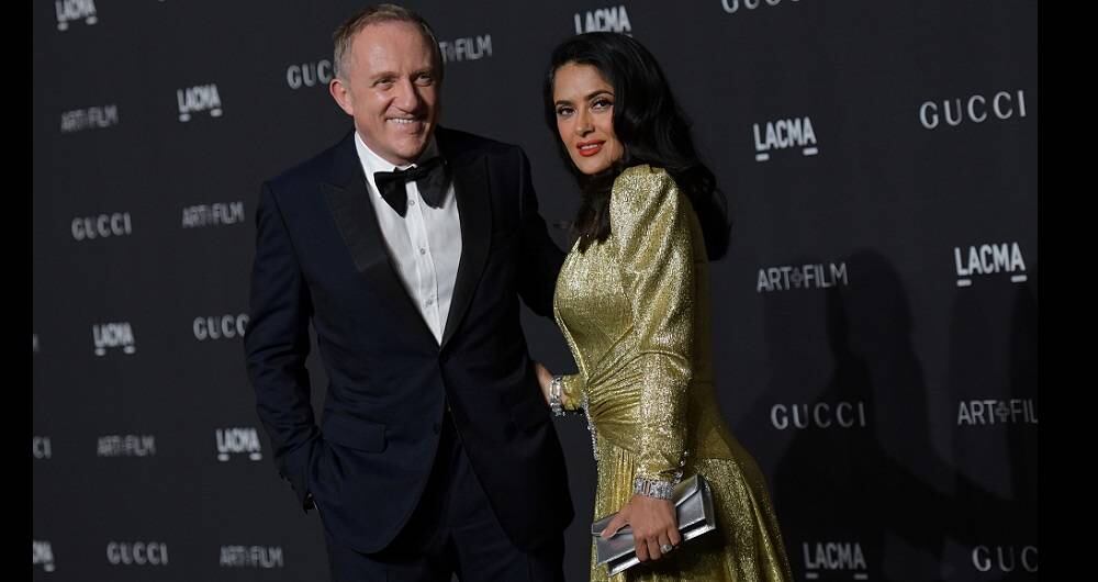 Salma Hayek y Francois Henri Pinault