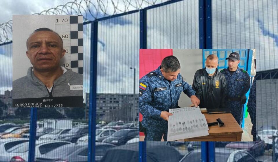 John Fahin Salguero, preso de La Picota que se fugó en una cita médica, regresó arrepentido a la cárcel