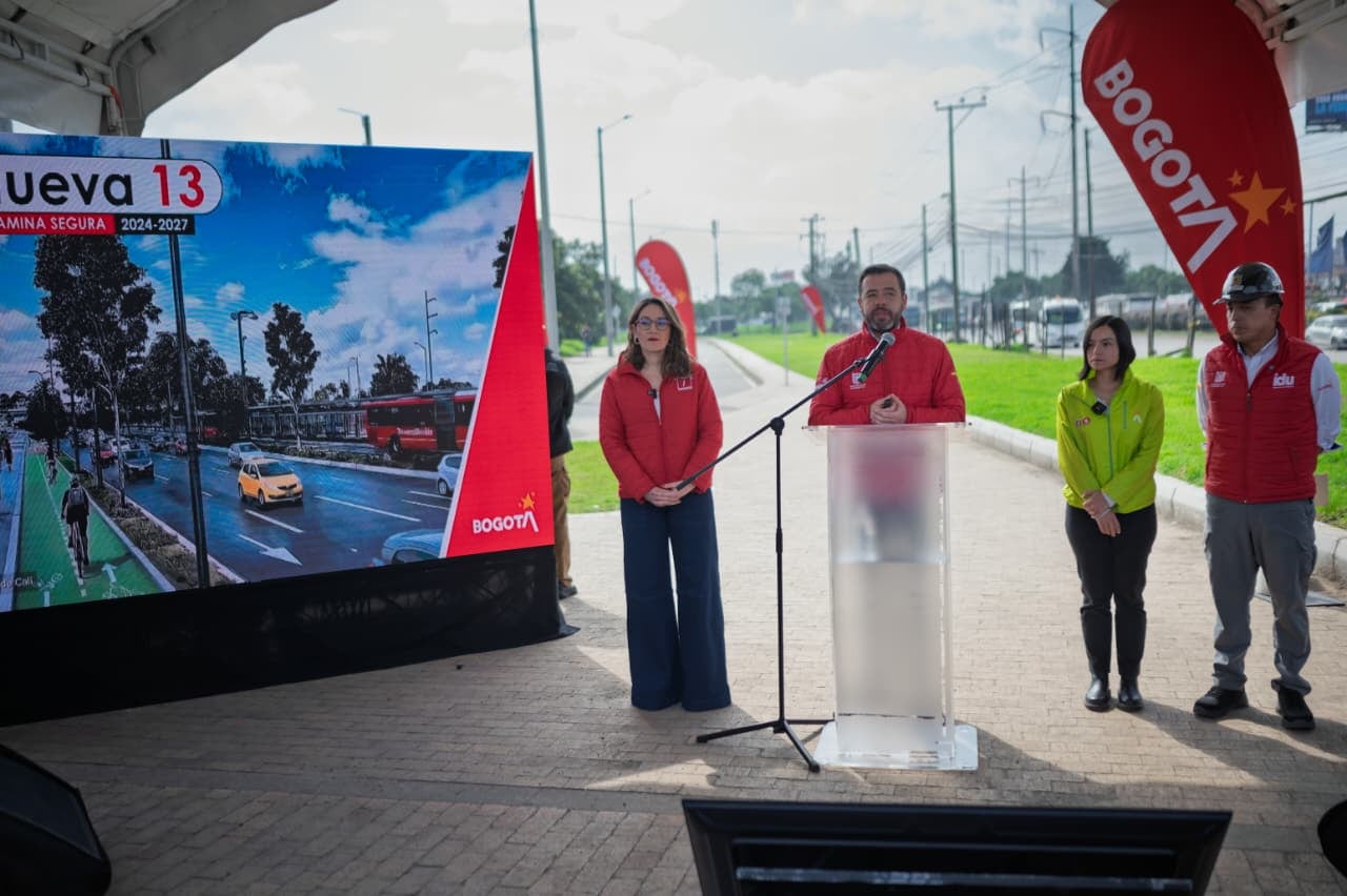 Así será la nueva calle 13 de Bogotá