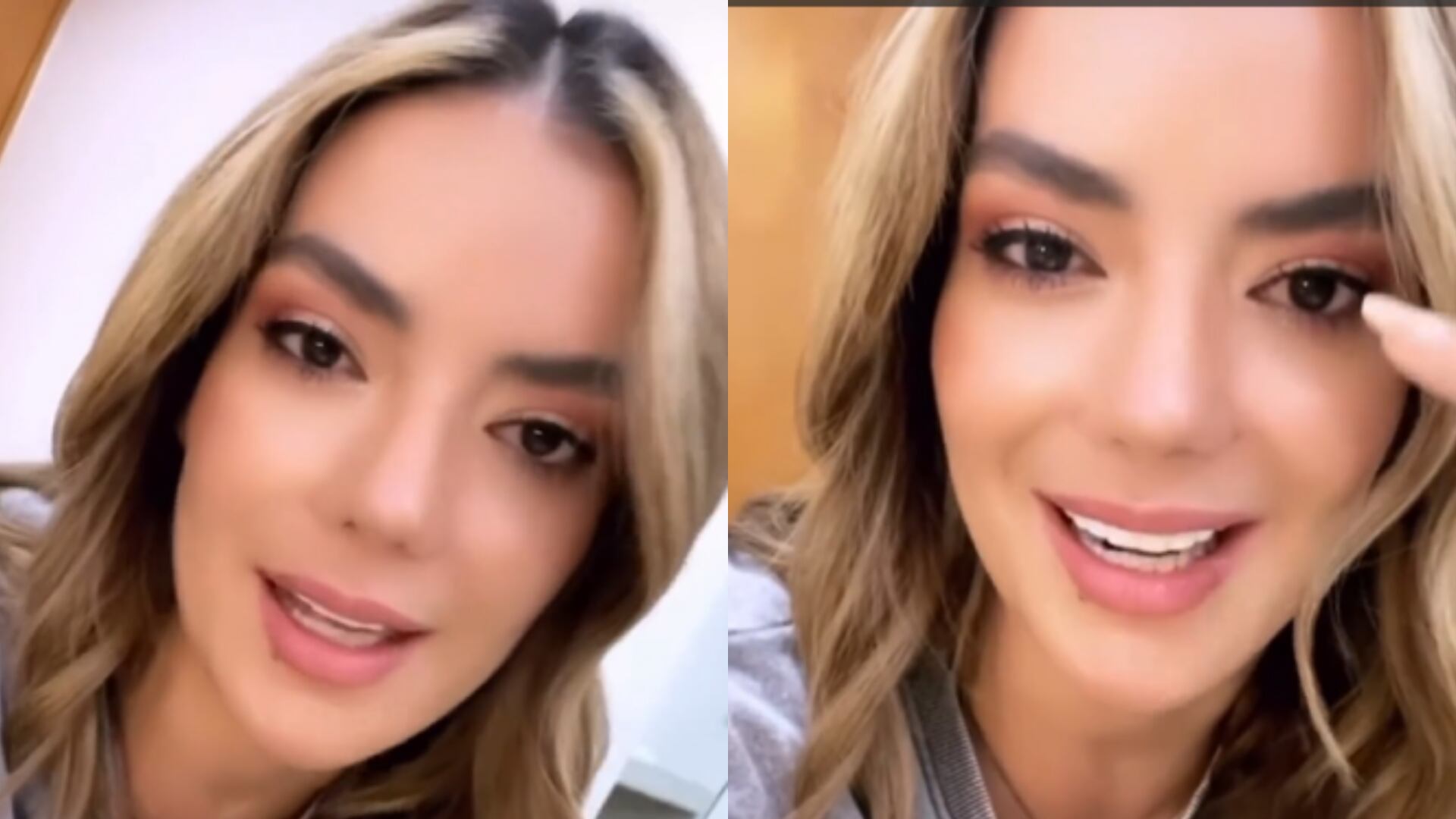 Elianis Garrido compartió en sus historias de Instagram sus comentarios en contra de quienes la han criticado por sus operaciones. Pantallazo de las historias de Instagram de Elianis garrido.