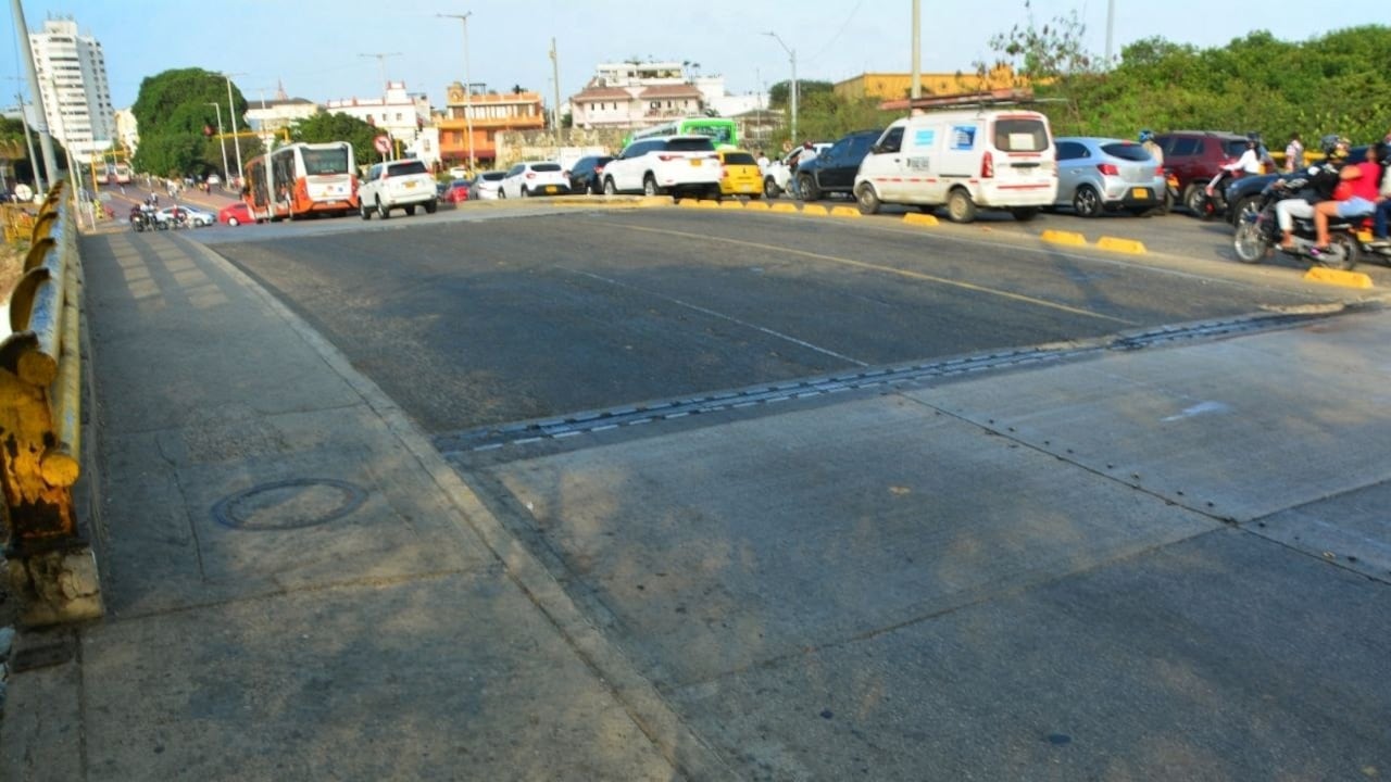 Puente Chambacú en Cartagena