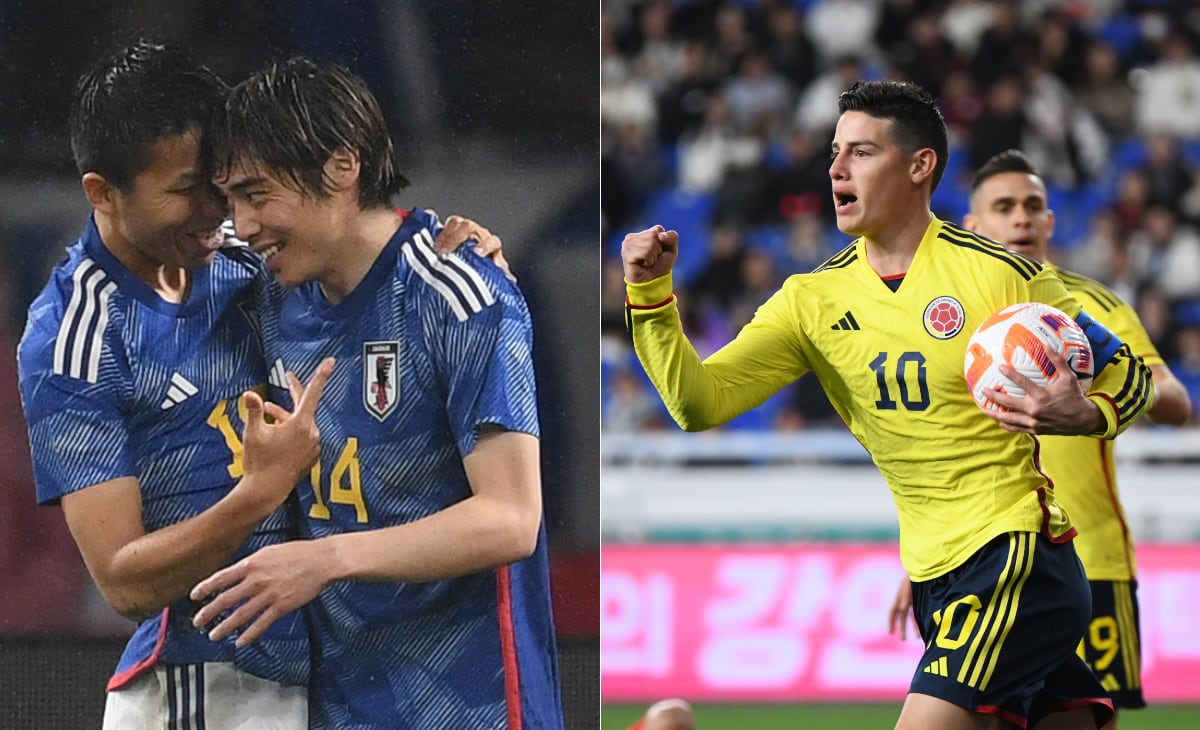 Japón y Colombia se medirán el próximo martes en suelo asiático.