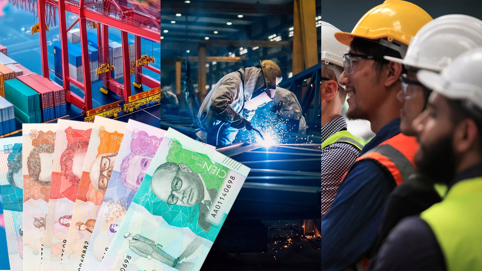 salario mínimo empleados, billetes, industria, comercio