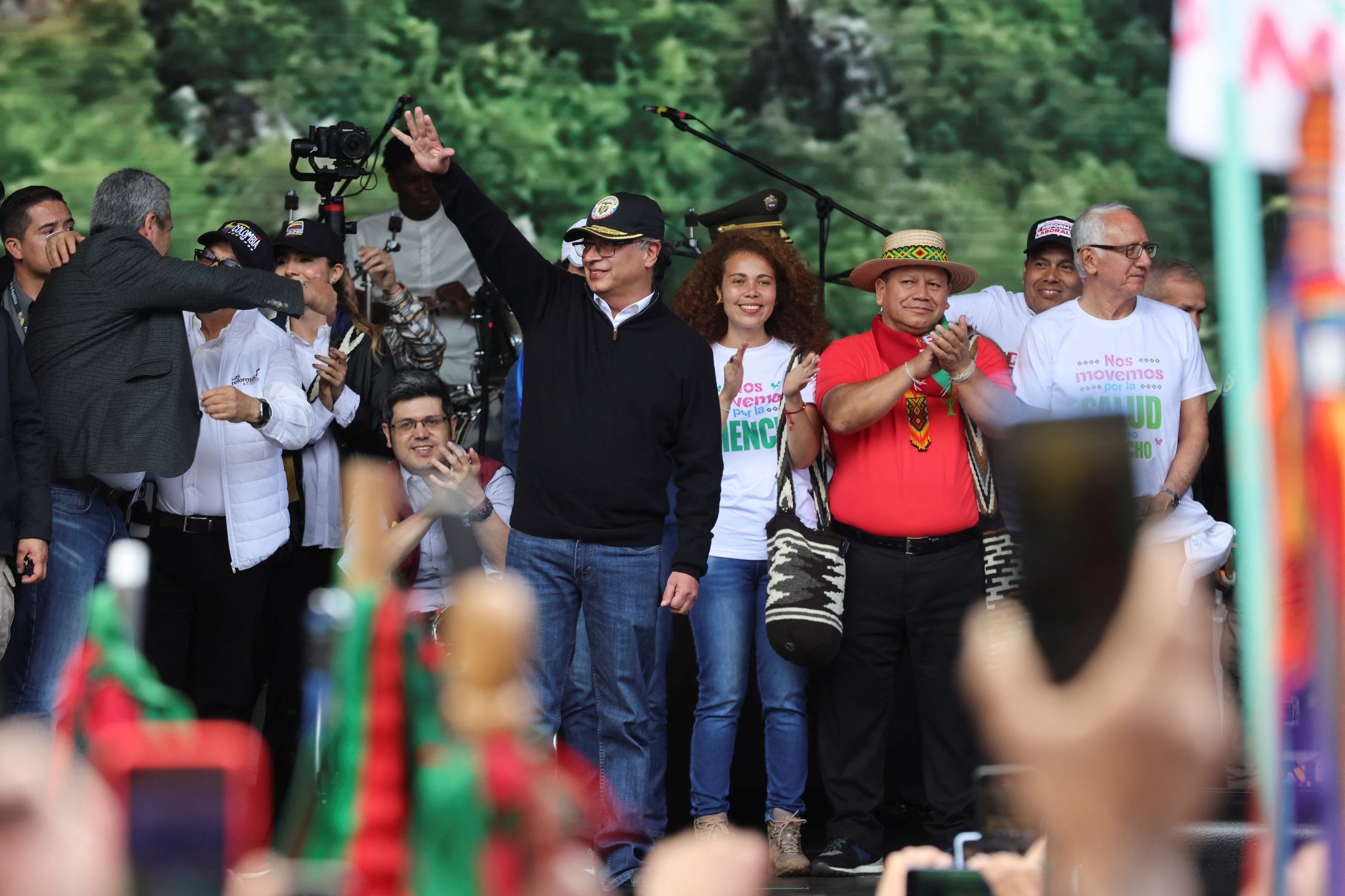 Gustavo Petro - Marcha Plaza Bolivar