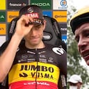 Van Aert y Vingegaard