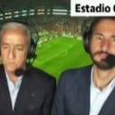 Jose Carlos Crespo, comentarista de Teleamazonas, fue golpeado por un vaso que lanzaron desde la tribuna.