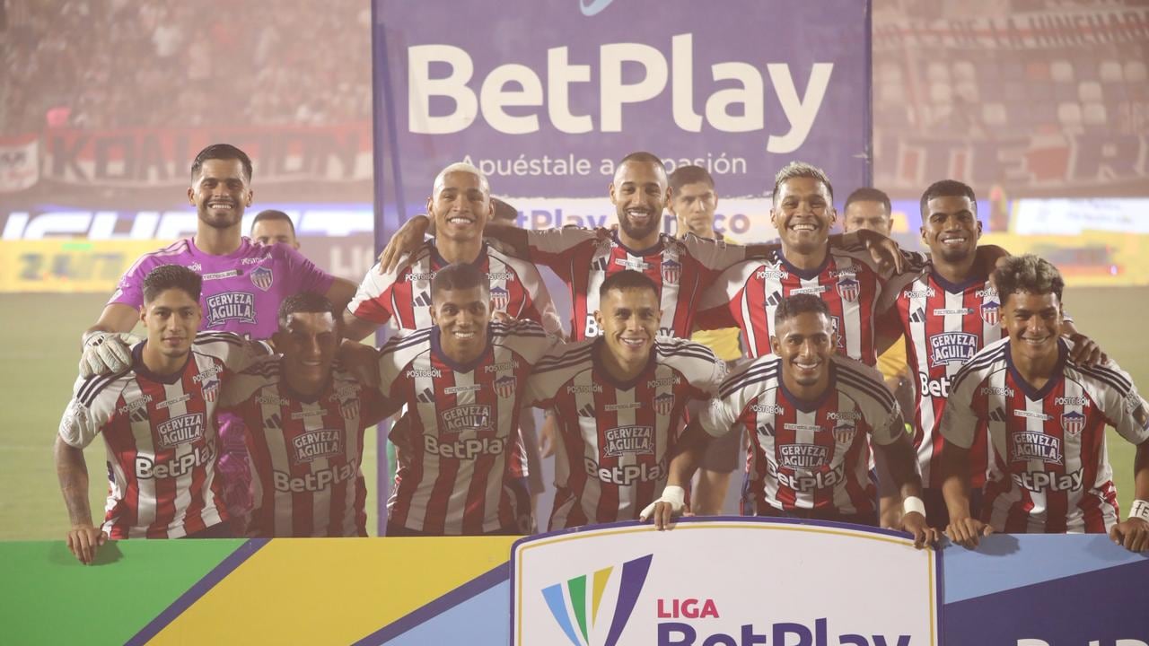 Imagen del partido entre Junior de Barranquilla y Deportivo Cali por la fecha 15 del primer semestre de la Liga Colombiana 2026.