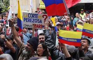 Manifestación frente a la Corte Suprema de Justicia
Fecode, convocado por el Presidente Gustavo Petro