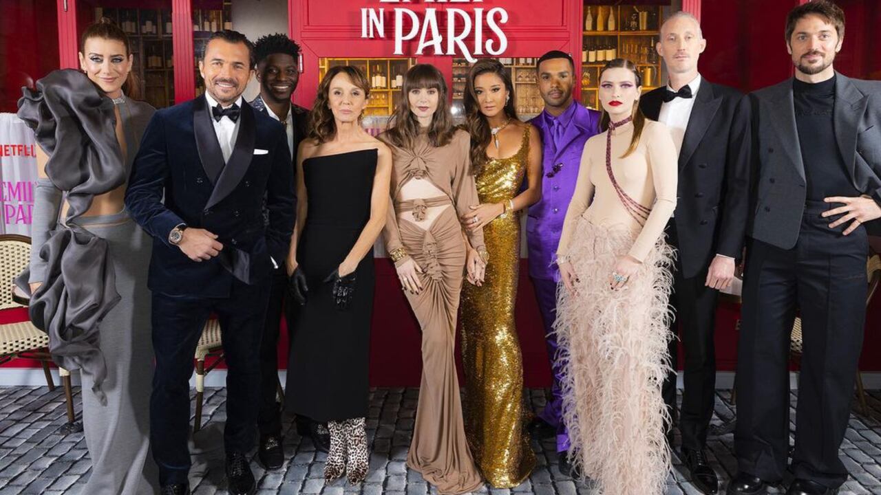 Elenco de la tercera temporada de "Emily en París".