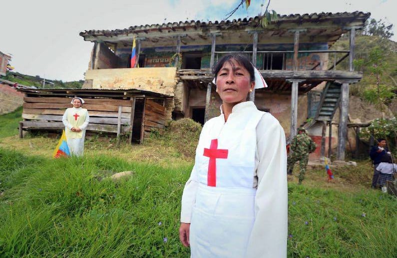 En Boyacá se rindió un sentido homenaje a estos héroes de la Independencia de Colombia. Fotos de Darlin Bejarano.