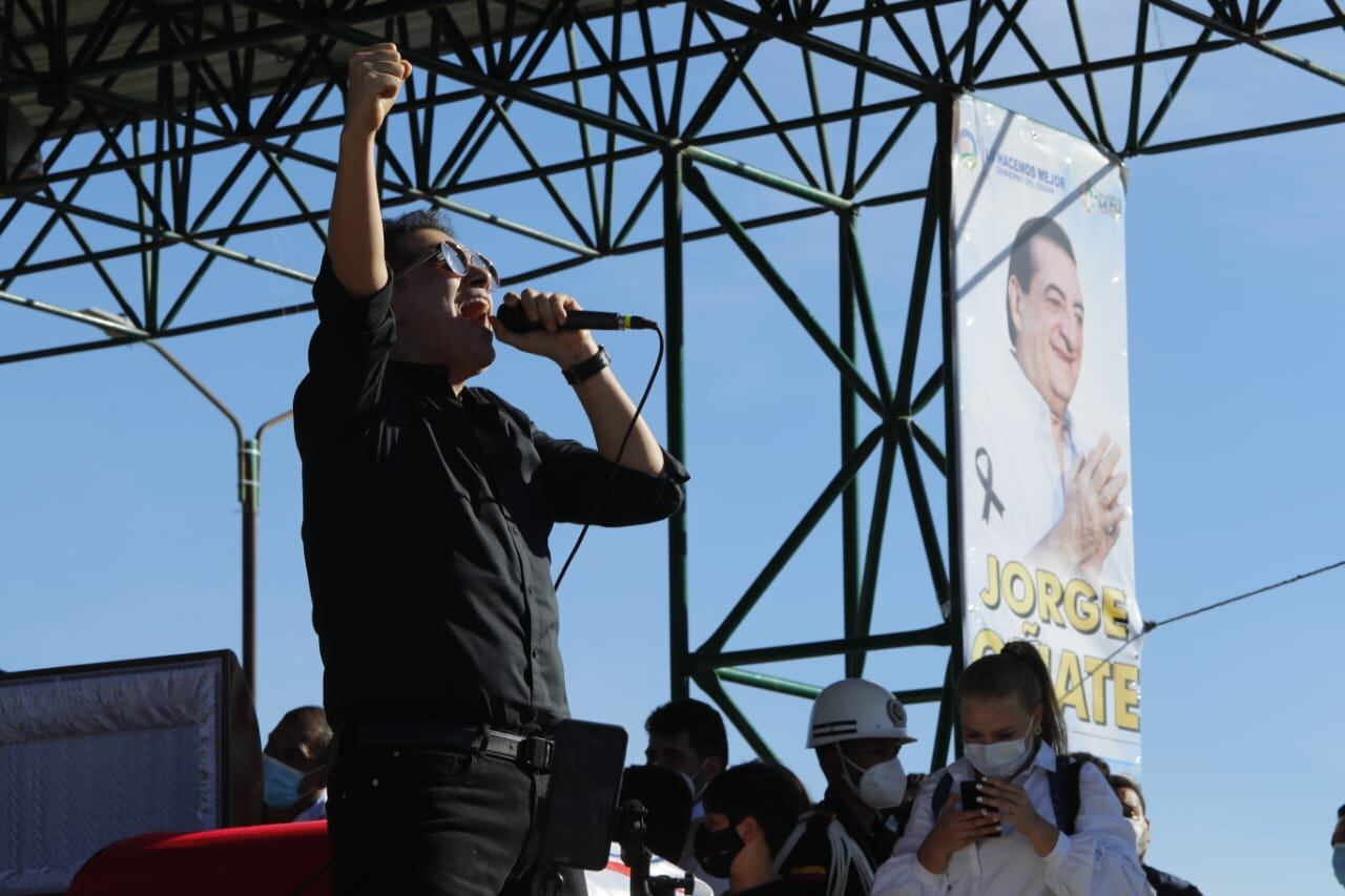 Peter Manjarres en Homenaje a Jorge Oñate