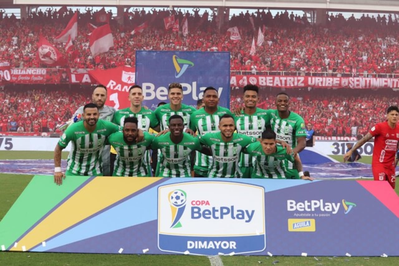 Nómina de Atlético Nacional que le ganó la final de Copa BetPlay 2024 a América de Cali.