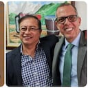 John Milton Rodríguez, Gustavo Petro y Alfredo Saade