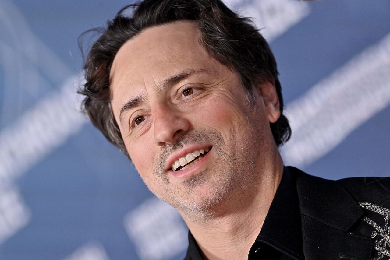 SANTA MONICA, CALIFORNIA - APRIL 05: Sergey Brin attends the 11th Breakthrough Prize Ceremony at Barker Hangar on April 05, 2025 in Santa Monica, California. (Photo by Axelle/Bauer-Griffin/FilmMagic)