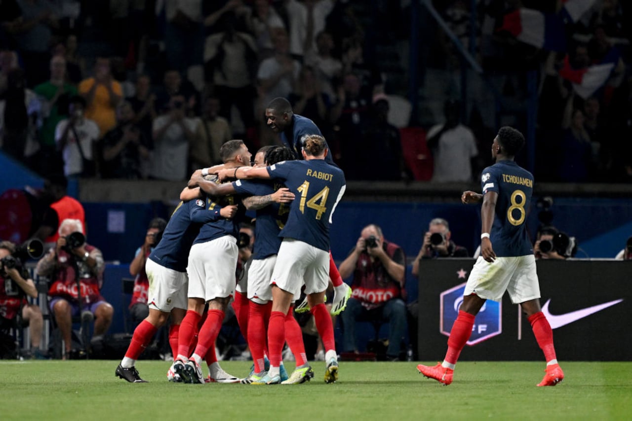 Marcos Thuram liquidó el juego de Francia ante Irlanda