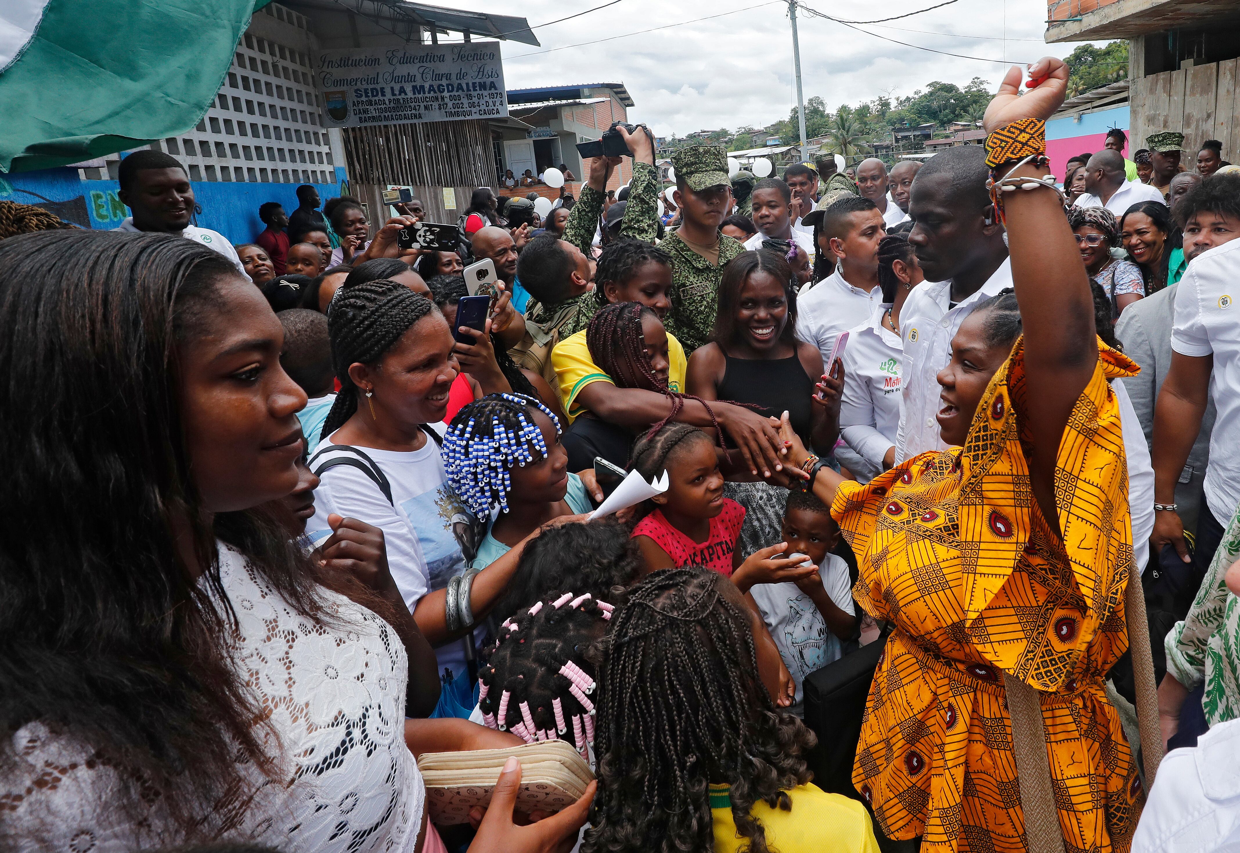 Vicepresidenta Francia Márquez en la Brigada de salud  de la Armada Nacional en el municipio de  Timbiquí Cauca
Septiembre 19 del 2022
Foto Guillermo Torres Reina / Semana
