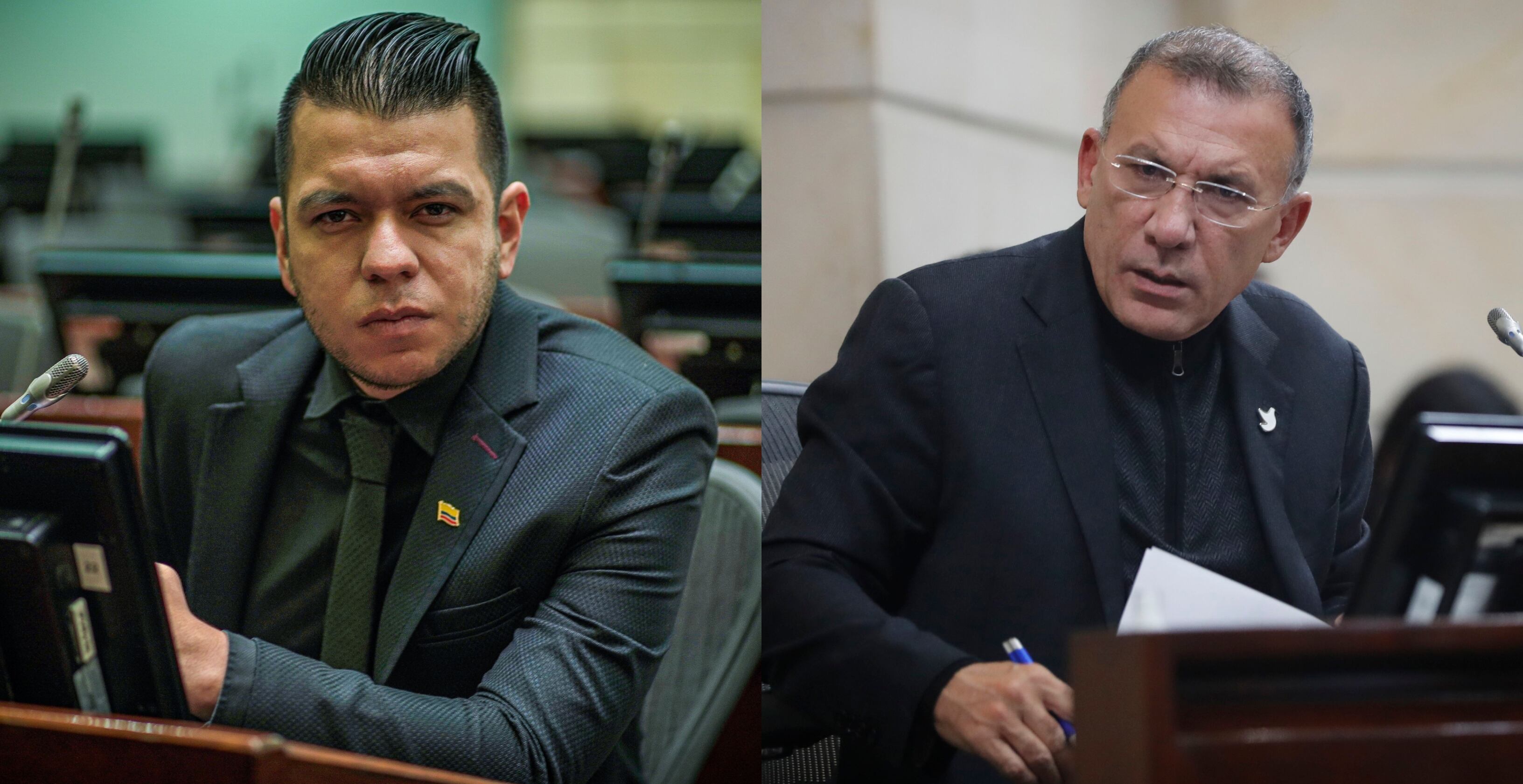 Jota Pe Hernández y Roy Barreras.