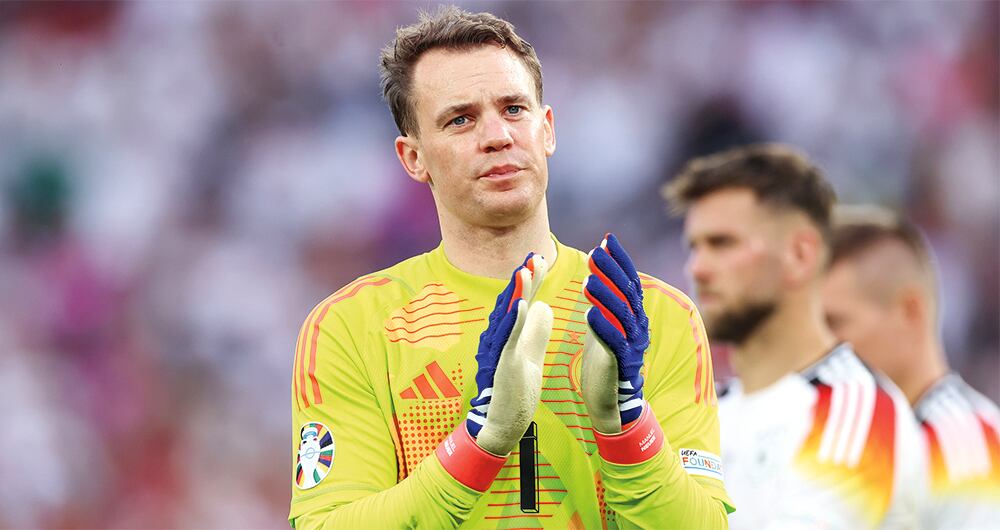  Manuel Neuer juega como portero en el Bayern de Múnich, de la Bundesliga. Tiene un título con su selección.