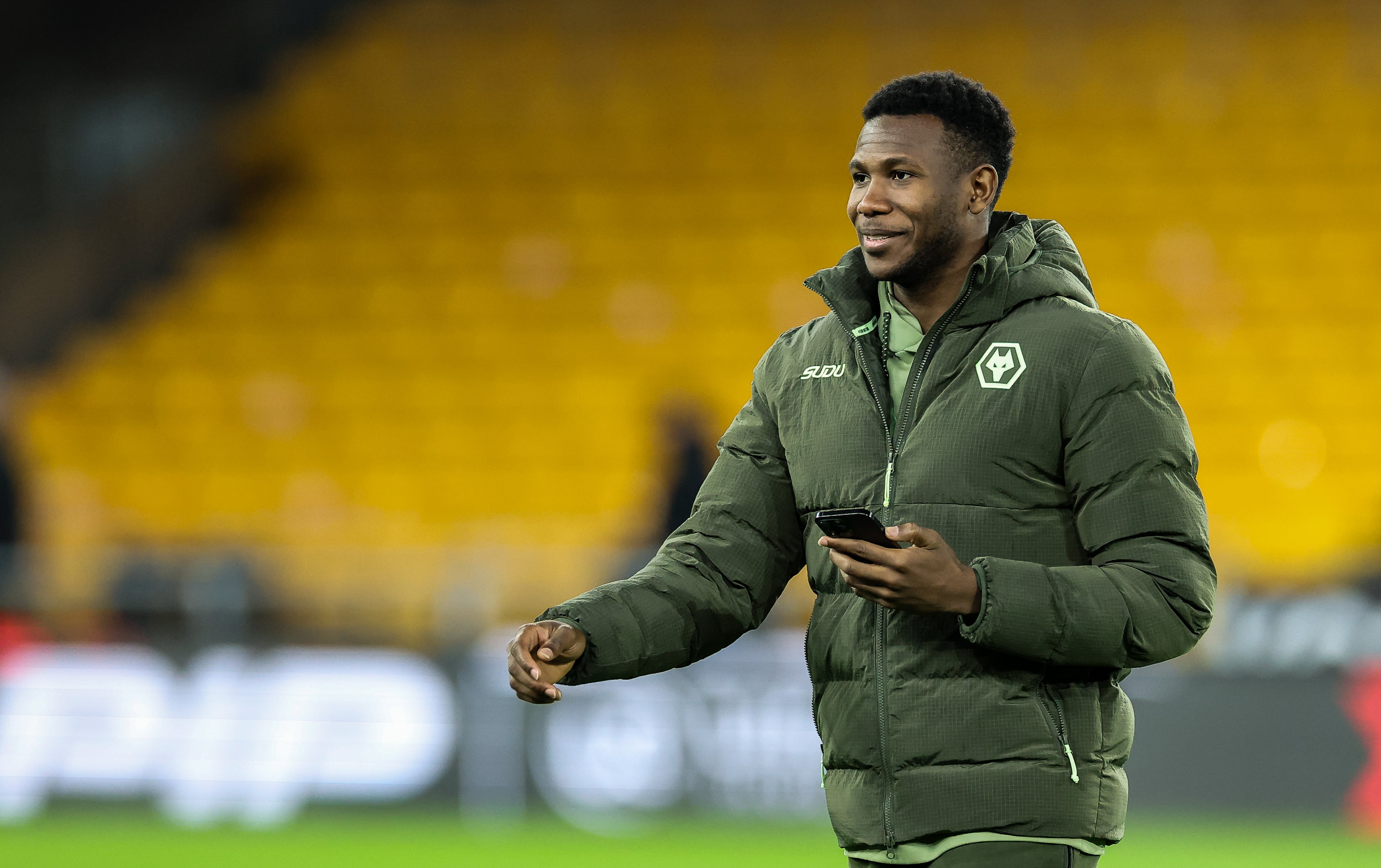 Yerson Mosquera, colombiano que desciende con Wolverhampton a la segunda división inglesa para 2026-2027.