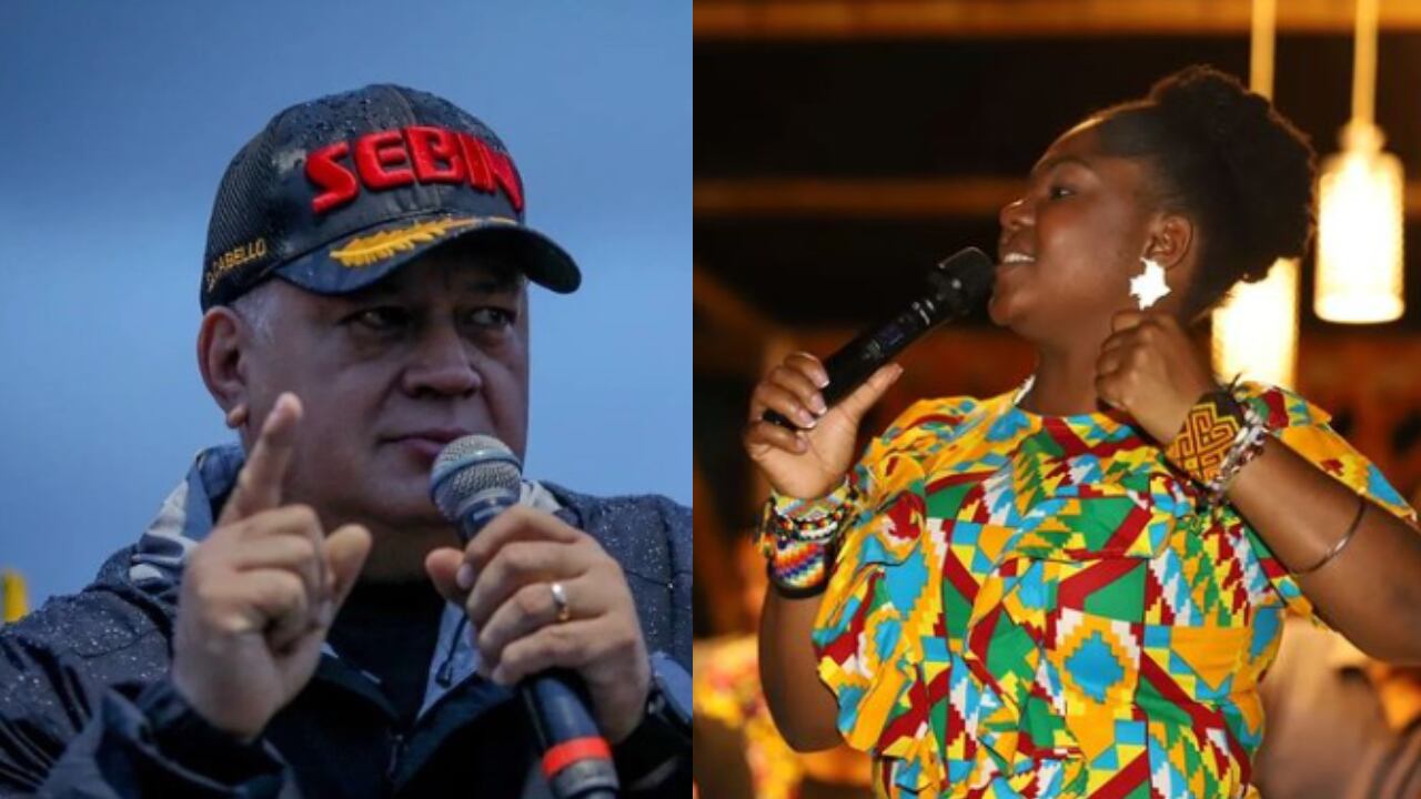 Diosdado Cabello exaltó la "valentía" de Francia Márquez en medio de la campaña presidencial.