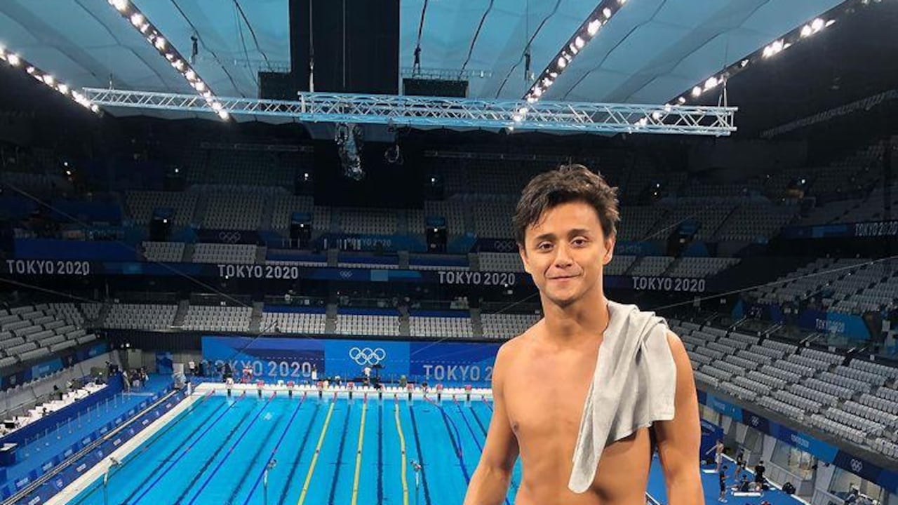 Sebastián Villa clvadista