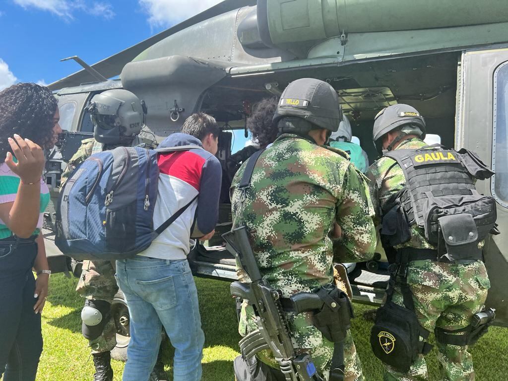 Rescate en Rosas, Cauca