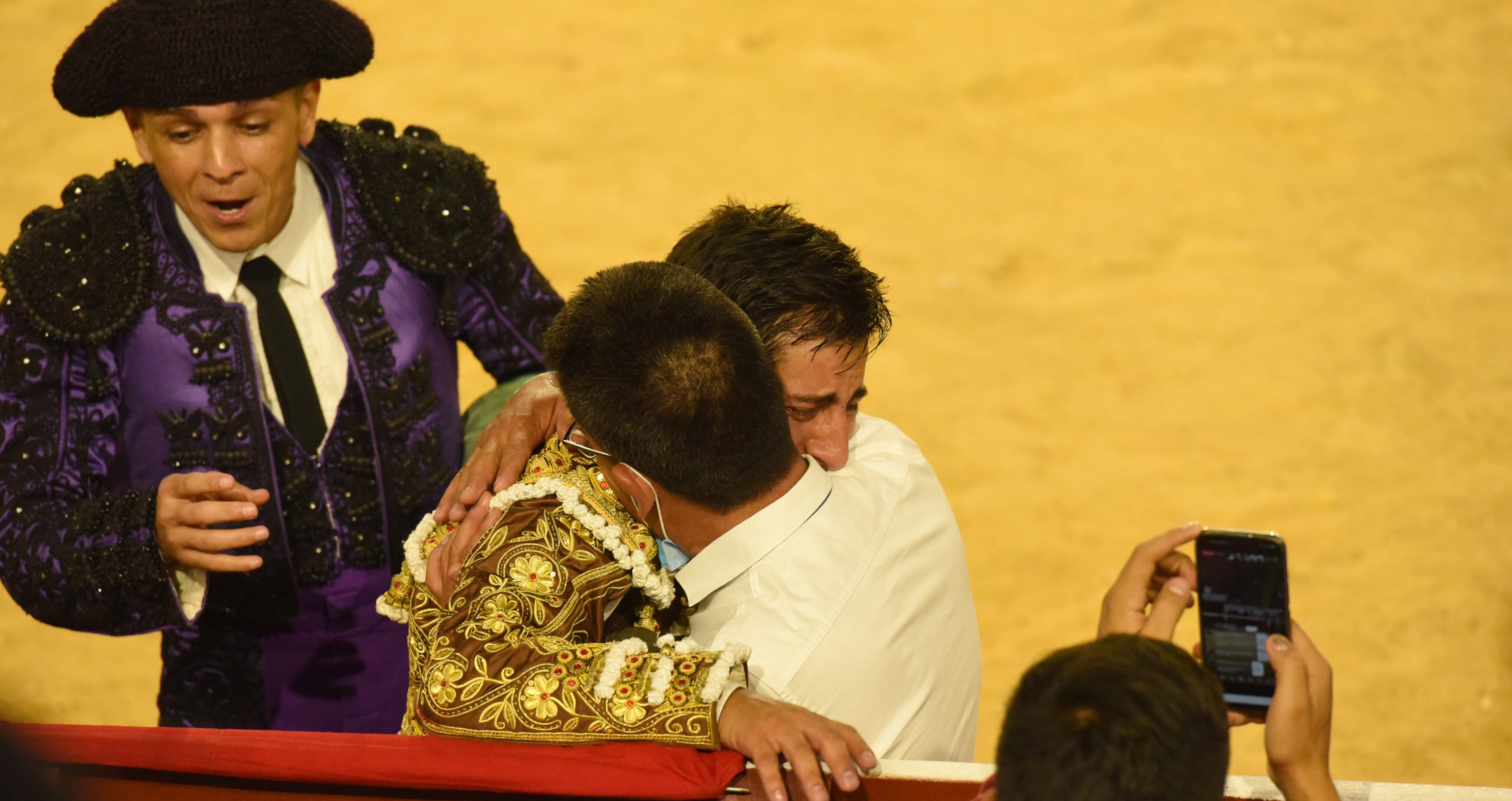 Anderson Sánchez, novillero de Lenguazaque. Cali, 11 de diciembre de 2021.