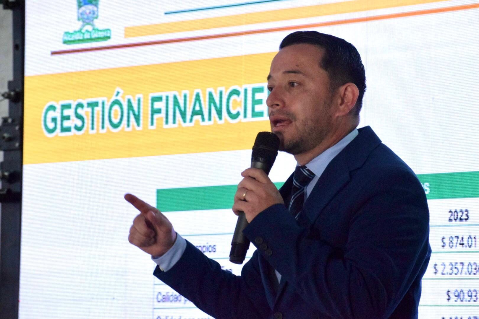 Diego Fernando Sicua Galvis, alcalde de Génova, Quindío.