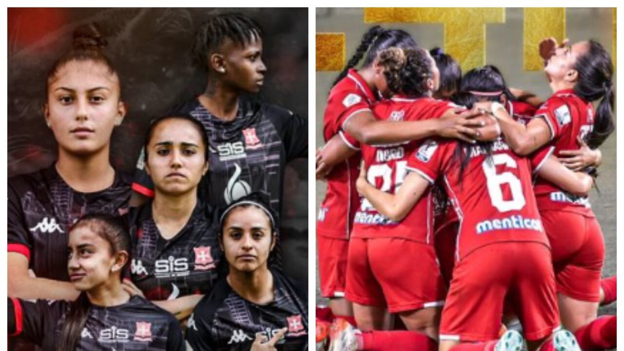 América y Santa Fe se juegan el título de la Liga Femenina