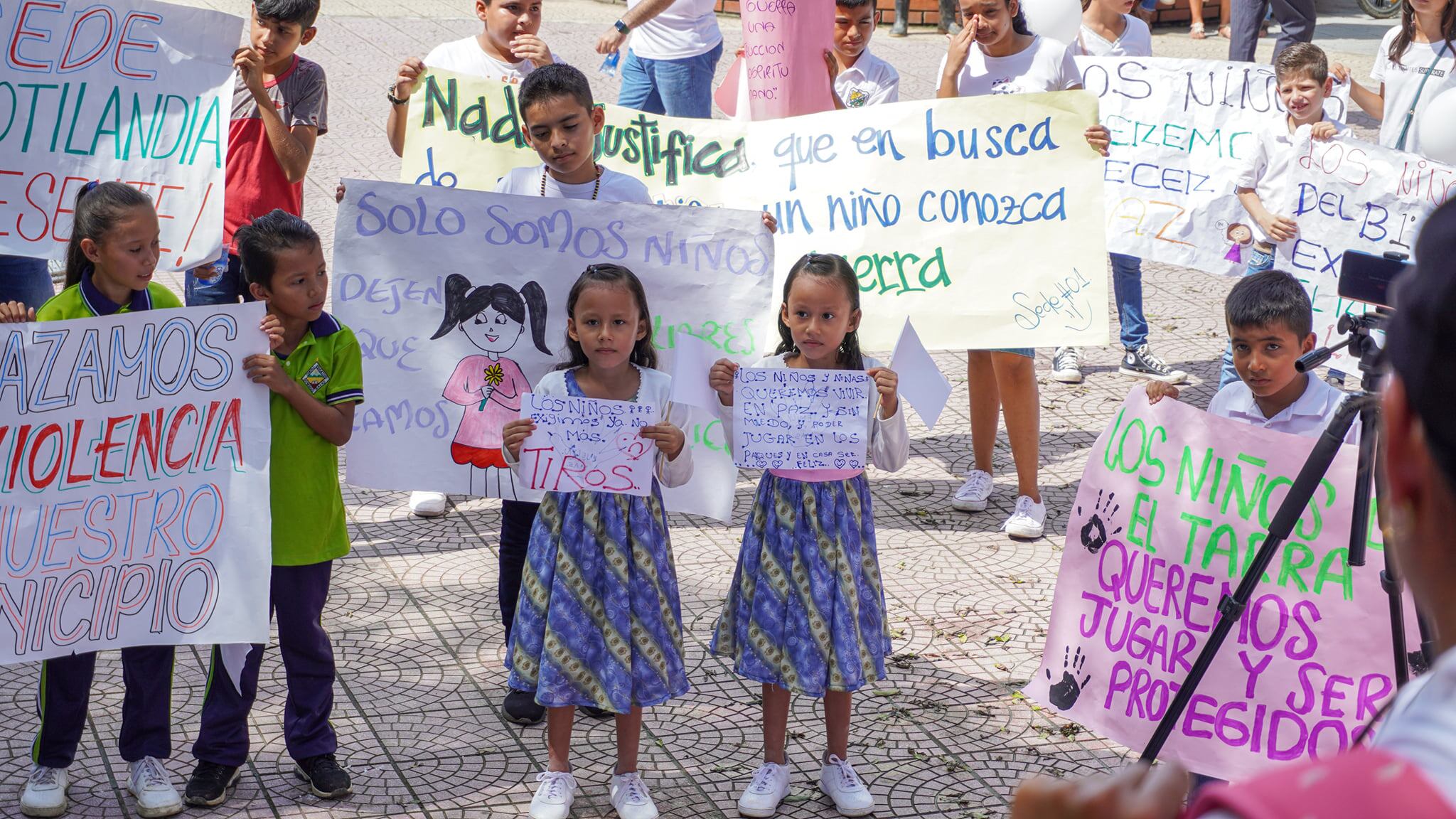 Marcha por la Paz en El Tarra, Norte de Santander