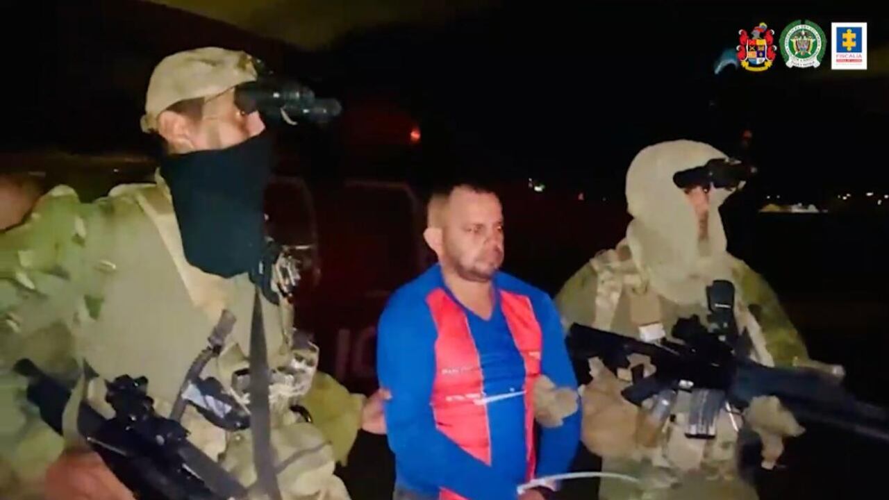 Captura de Jesús Fuentes Guzmán, alias El Tigre Bladimir