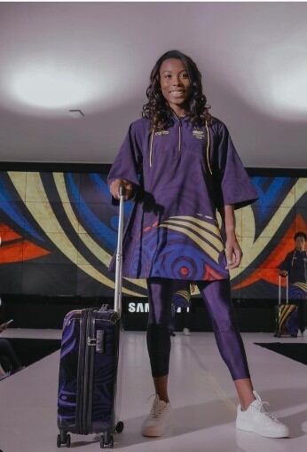 . El Comité Olímpico Colombiano y TOTTO presentaron en el centro comercial Plaza Claro, durante una pasarela con deportistas, la indumentaria oficial con la que viajará la delegación colombiana a representarnos en los Juegos Olímpicos París 2024.