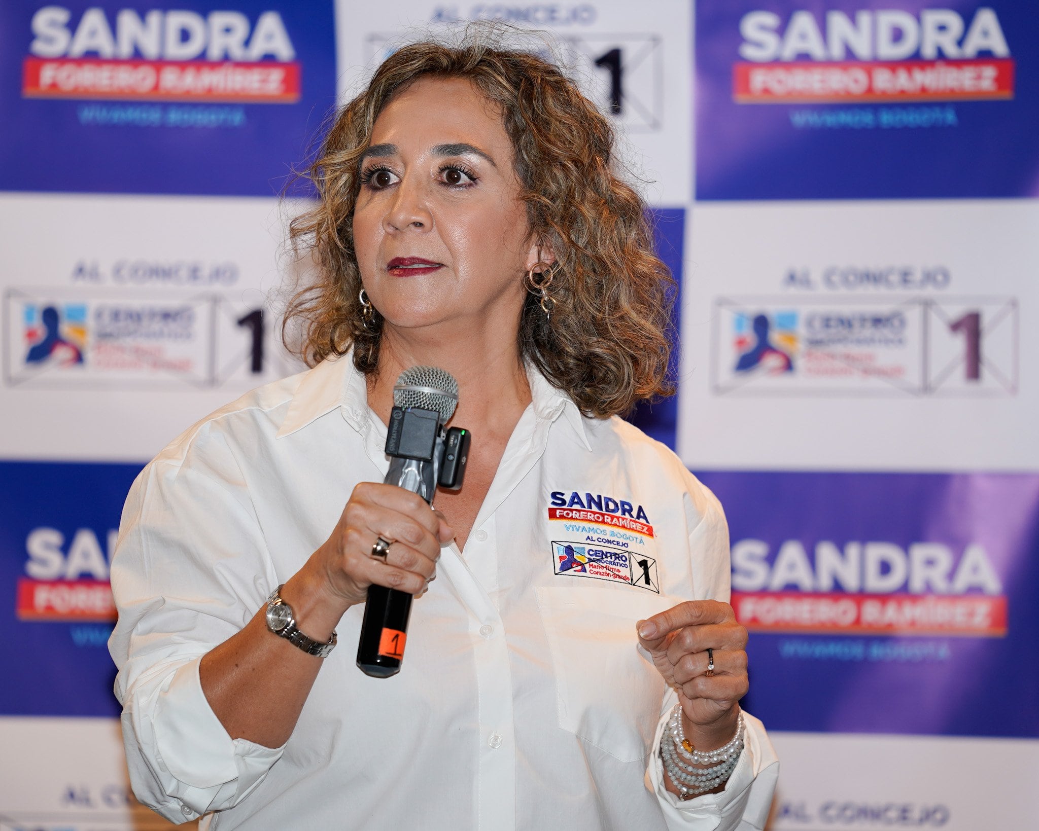 Sandra Forero, candidata al Concejo de Bogotá
