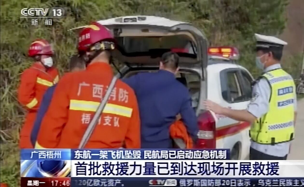 El Boeing 737 volaba desde la ciudad de Kunming hacia la metrópolis de Guangzhou. Foto: Agencia AP