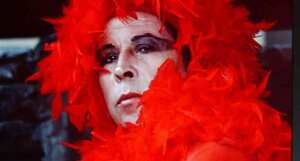 El escritor y líder contracultural chileno Pedro Lemebel. Foto: Joanna Reposi Garibaldi, directora del documental