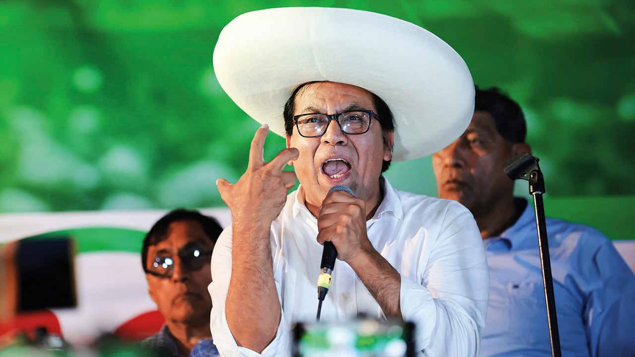 Roberto Sánchez, heredero político de Pedro Castillo, disputará la segunda vuelta presidencial en Perú.