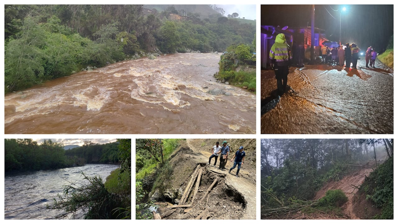 Alerta por crecientes en Cundinamarca. Mayo de 2025.
